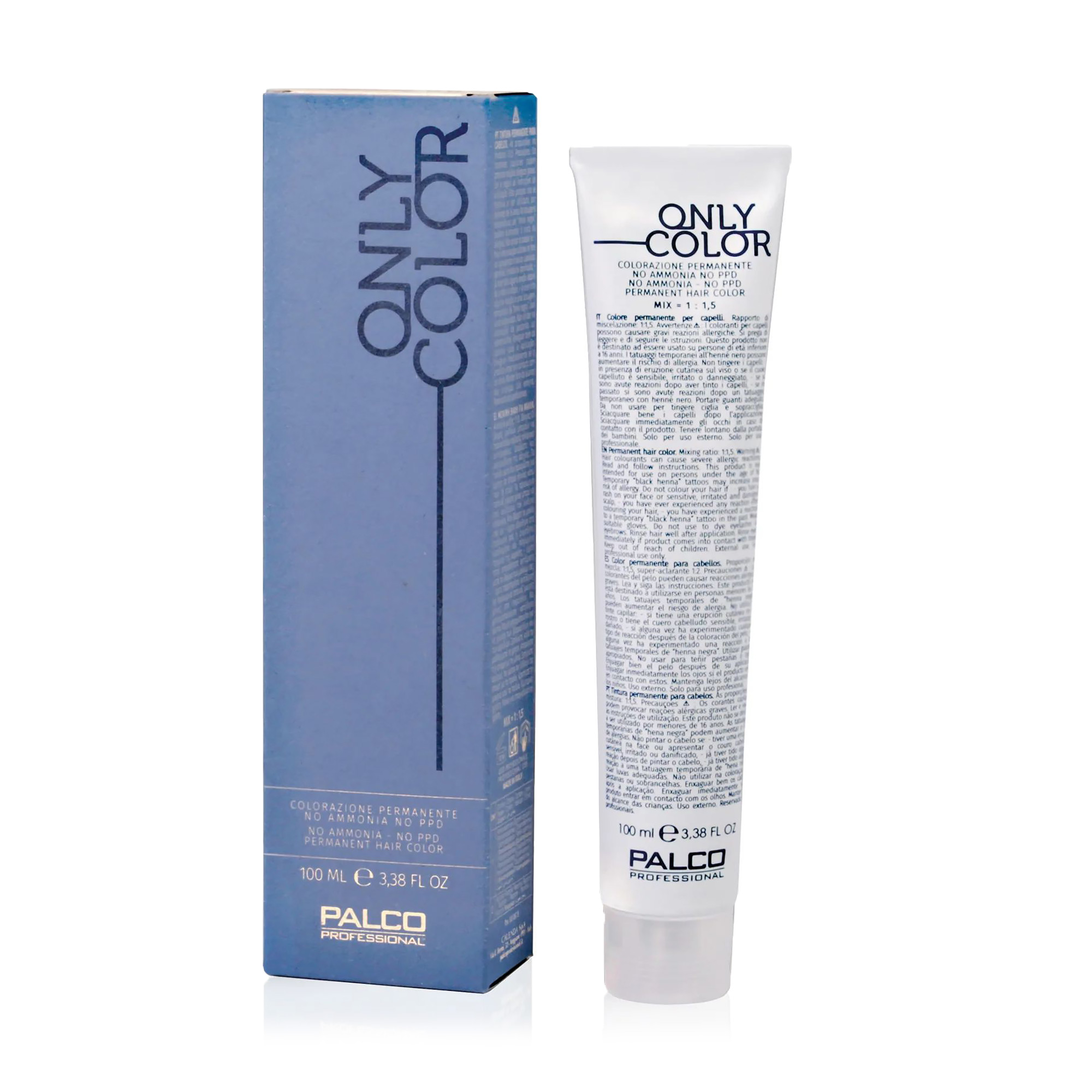 Безаміачна крем-фарба для волосся Palco Professional Only Color 6.4 Блонд темна мідь, 100 мл